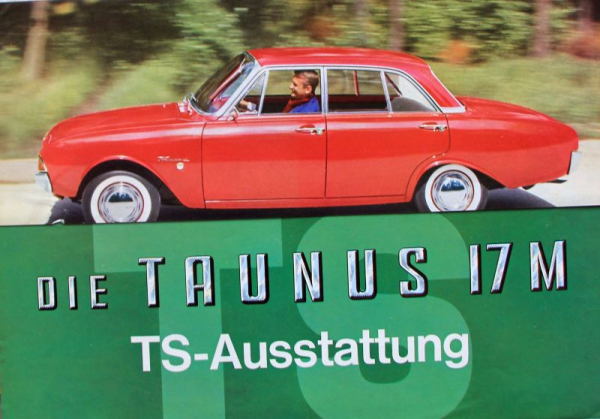 Ford Taunus 17M TS Modelprogram 1962 Carbrochure (10335)